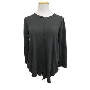 WILT Grey 3/4 Sleeve Shirt Top Large